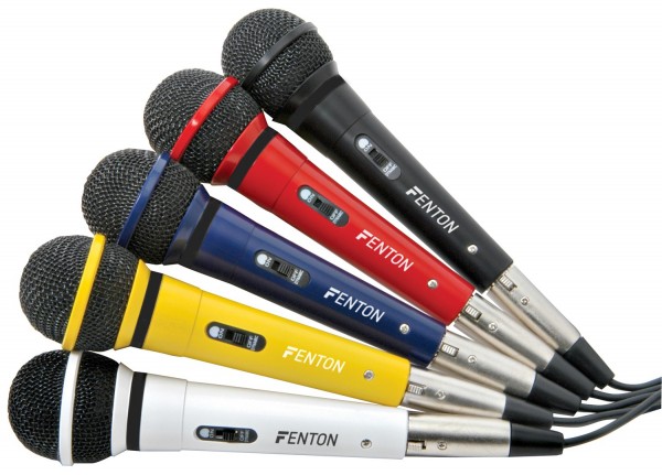EL173123 Fenton DM120 5-Fach Mikrofonsatz bunt