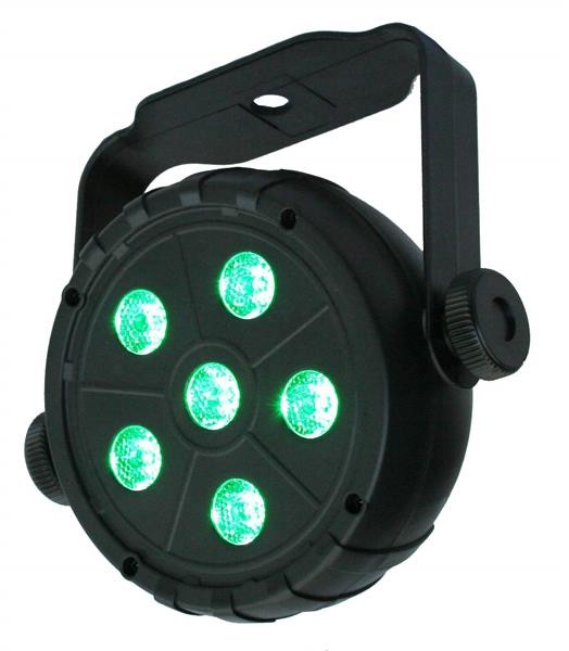 EL153525 E-Lektron PAR-6.3 mini RGB LED Strahler Lichteffekt
