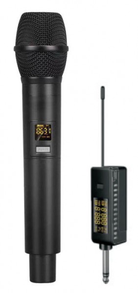 EL173747 E-Lektron U-1 universal Funkmikrofon Satz UHF mit Ansteck-Empfänger