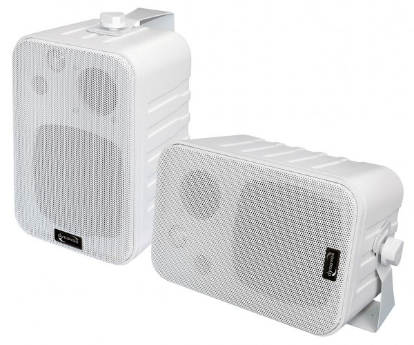 EL100010 Dynavox LS-5L3 mini stereo Lautsprecher Paar Weiß
